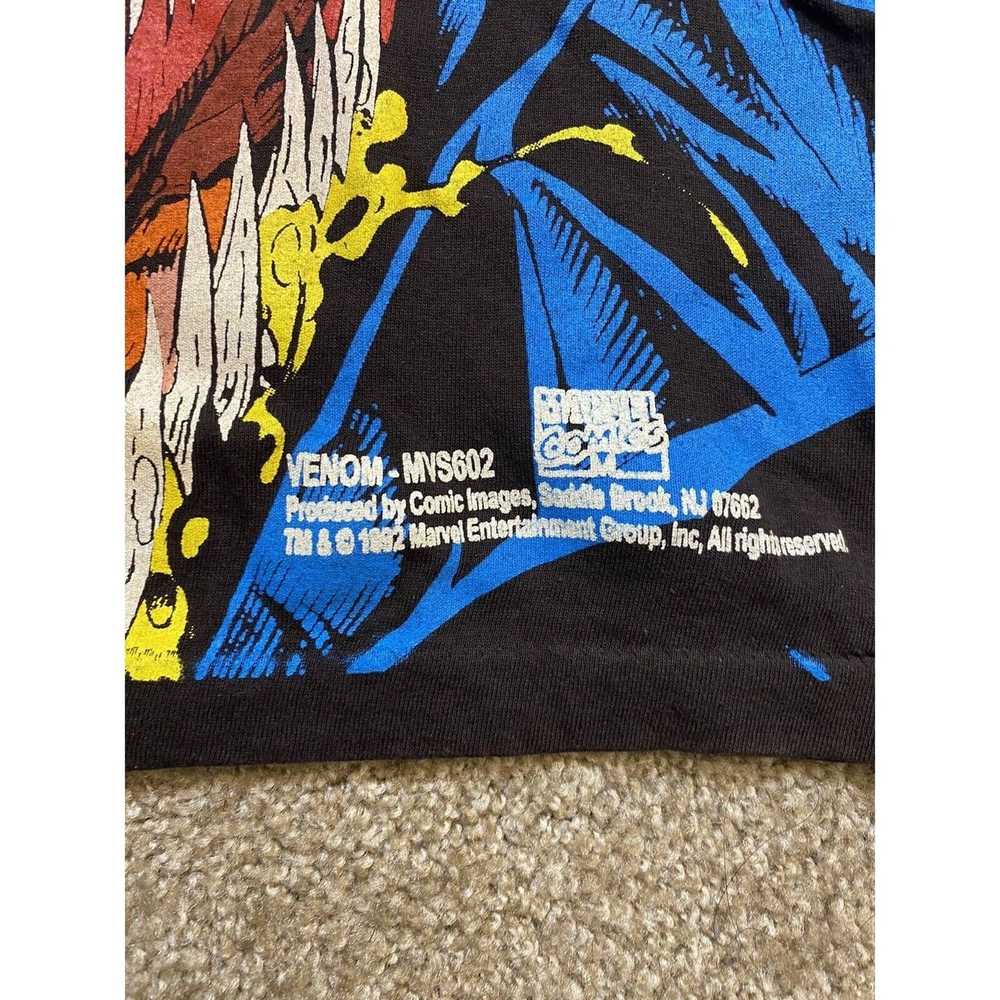 Tultex 1992 Venom Marvel Comics AOP T Shirt Singl… - image 3
