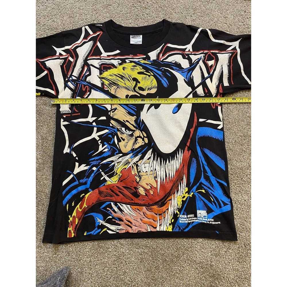 Tultex 1992 Venom Marvel Comics AOP T Shirt Singl… - image 7