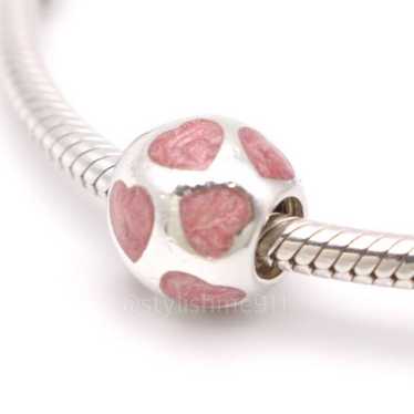 pandora Authentic PANDORA Love You Light Pink Enam