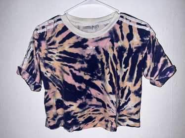 Adidas Adidas Tie Dye Crop Top - image 1