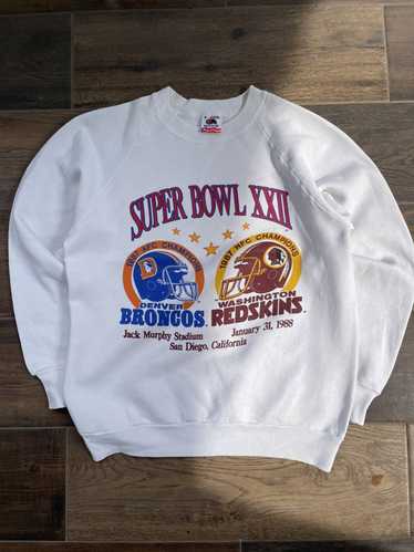 Fruit Of The Loom × NFL × Vintage 1988 Super Bowl 