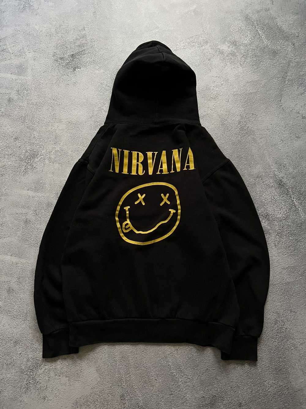 Band Tees × Nirvana × Vintage Vintage Y2k Nirvana… - image 2