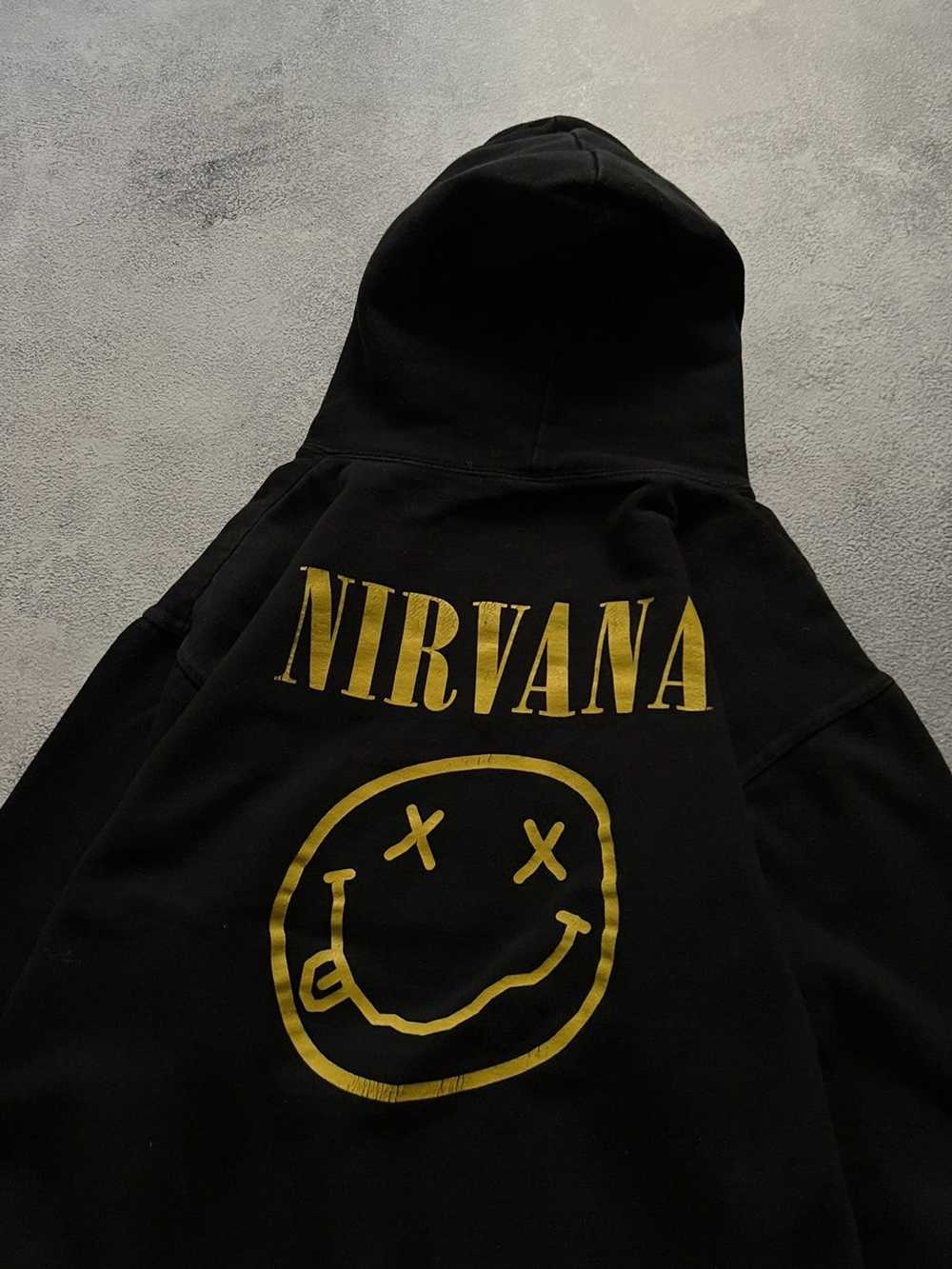 Band Tees × Nirvana × Vintage Vintage Y2k Nirvana… - image 8