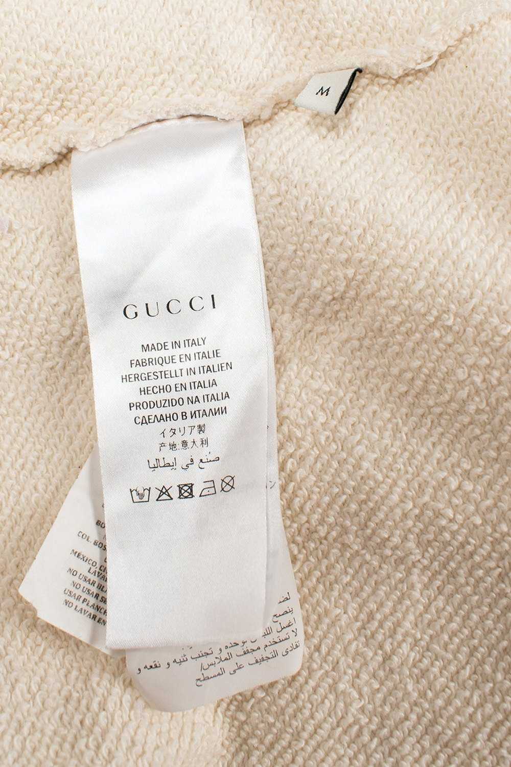 Gucci Logo / Tiger Face Print Oversized Sweatshirt - image 9