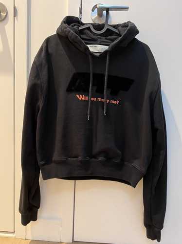 Off-White Off-White Hoodie Sz S “Will you marry me
