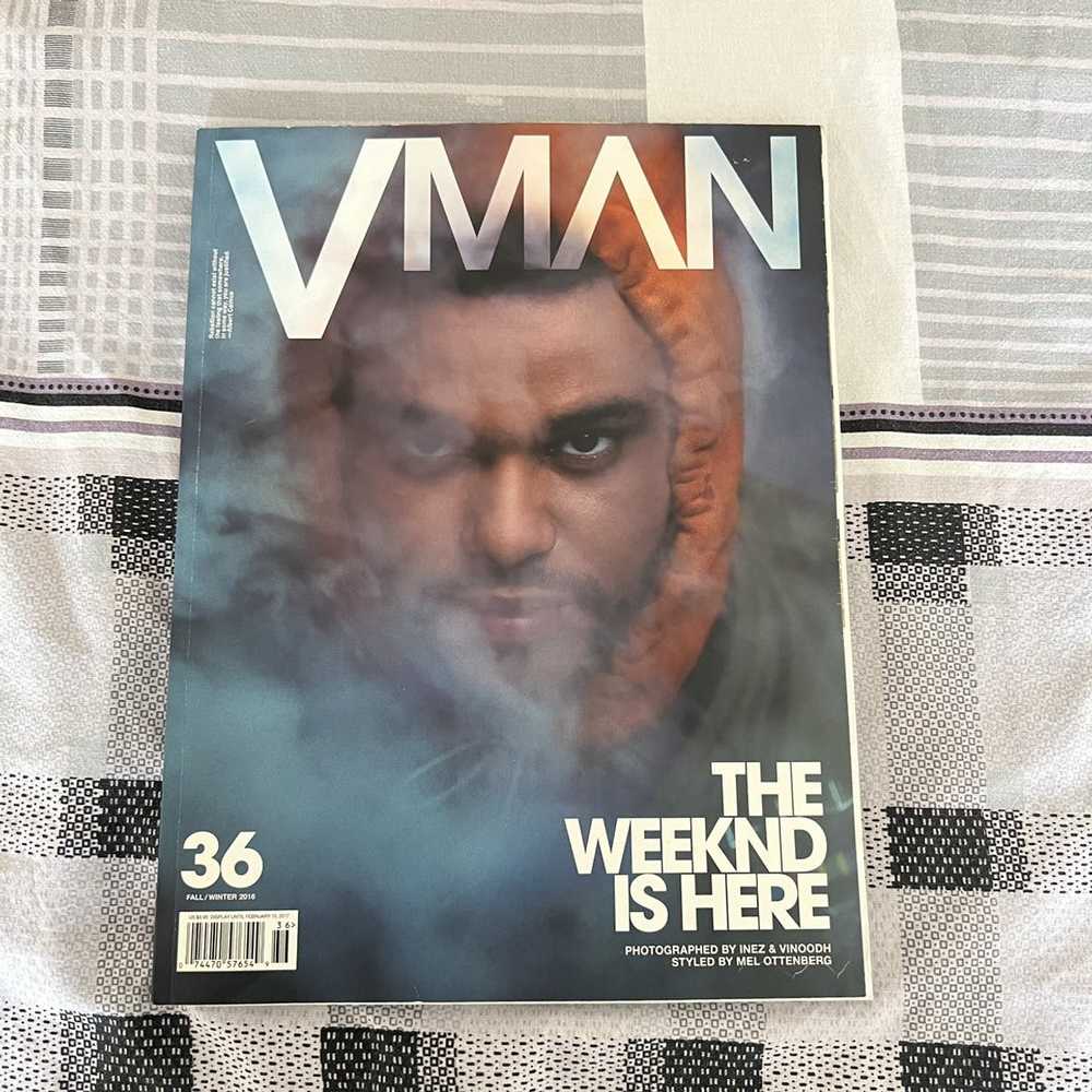 The Weeknd The Weeknd VMAN magazine 2016 issue - image 1