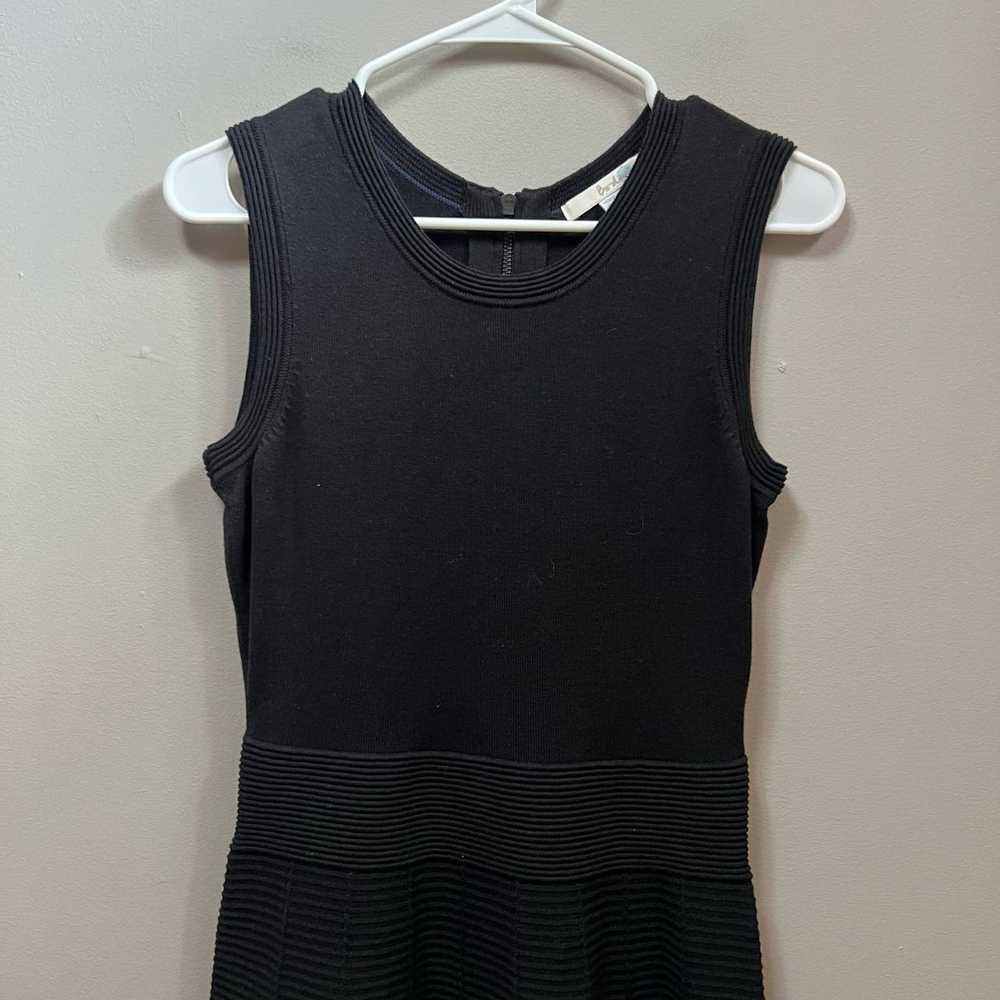 Boden Boden Black Fit And Flare Sleeveless Ribbed… - image 4
