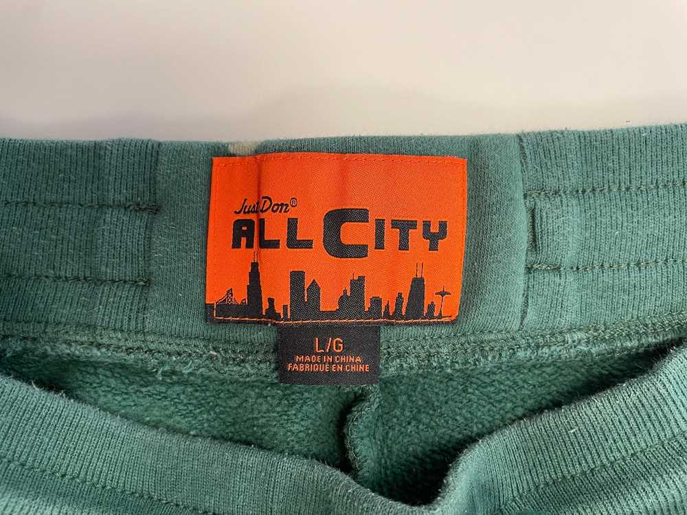 Just Don Just Don All City Green Joggers Sweatpan… - image 8