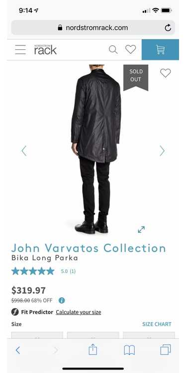 John Varvatos John Varvatos Bika fishtail insulate