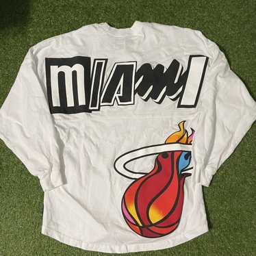 Vintage 00s Stone NBA Miami Heat T-Shirt - XX-Large Cotton– Domno