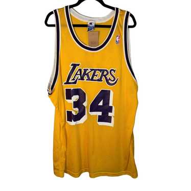Vintage LA Lakers NBA 2XL Jacket Kobe,Shaq,and Magic Championship  Purple/Gold G-lll for Sale in Lancaster, CA - OfferUp