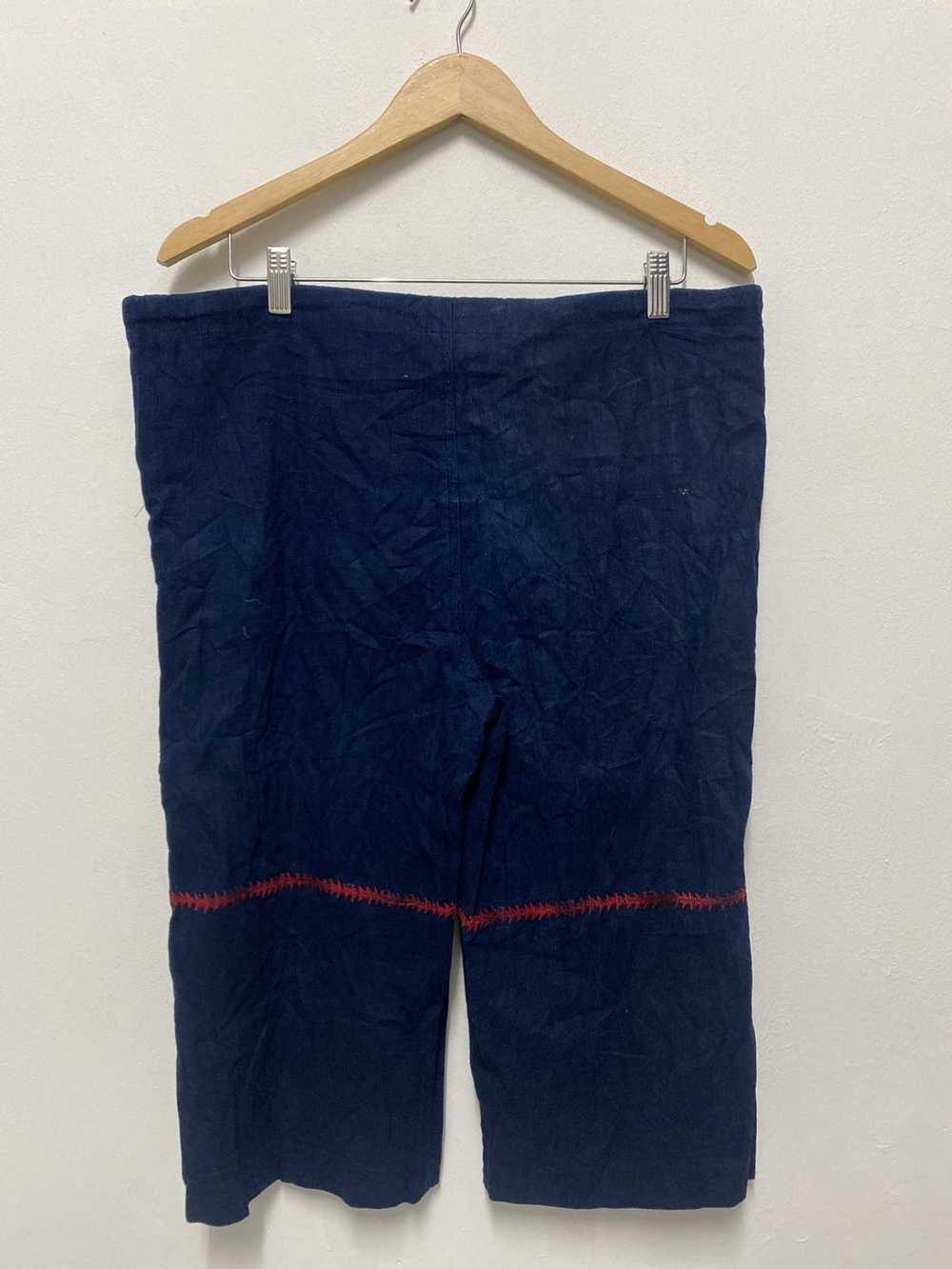 Handmade × Vintage Guatemala Indigo Shorts - image 2