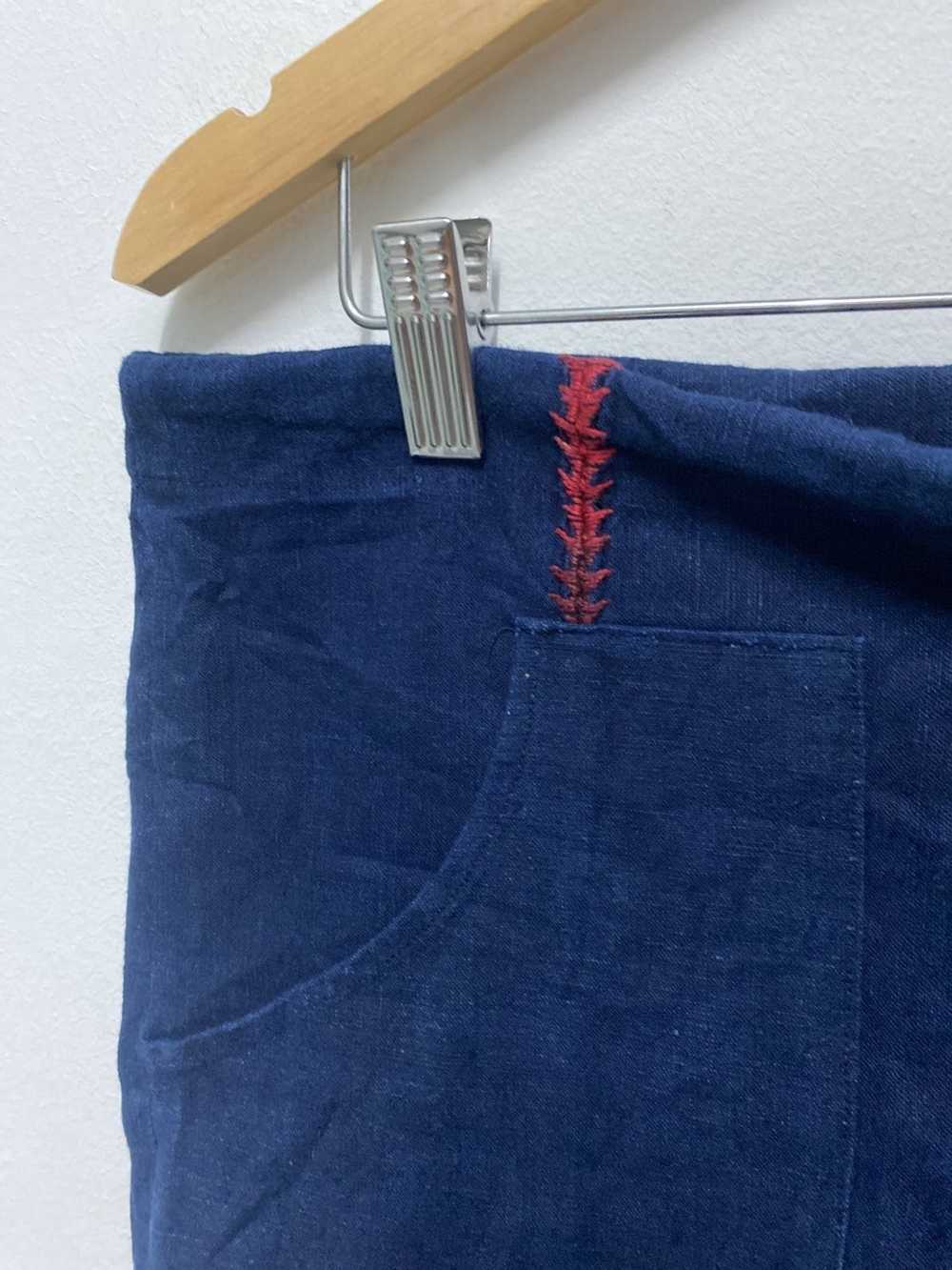 Handmade × Vintage Guatemala Indigo Shorts - image 3