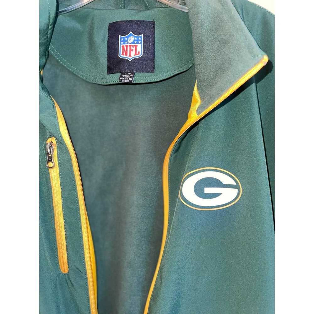 NFL NFL Green Bay Packers Jacket Softshell Sz Lar… - image 3