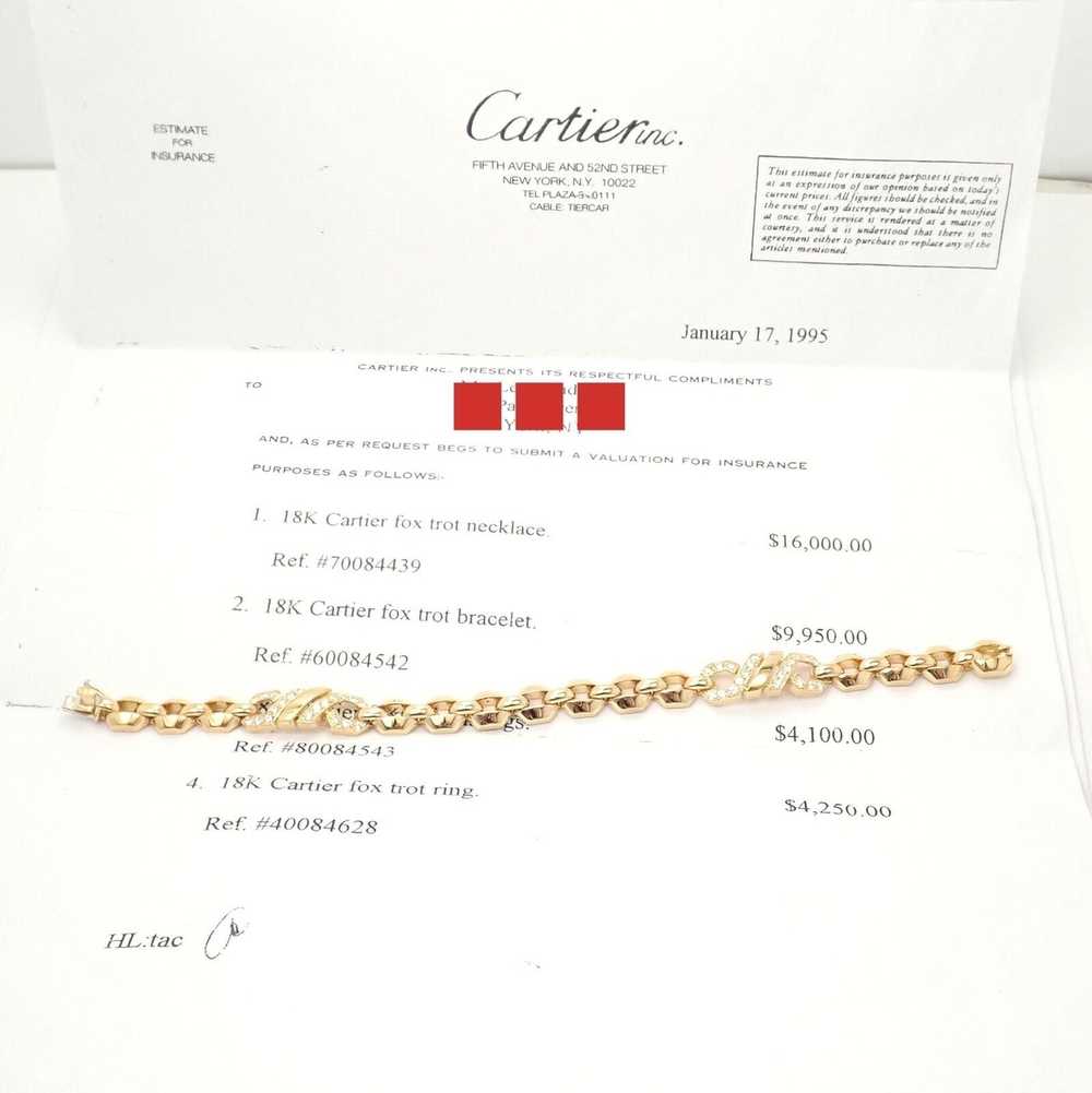 Cartier Cartier Fox Trot 18k Yellow Gold Diamond … - image 6