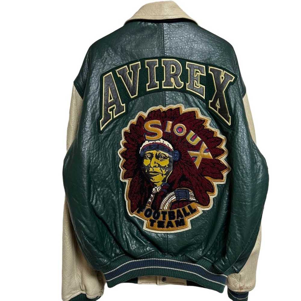 Avirex × Avirex Varsity Jacket × Vintage 90’s Vin… - image 1