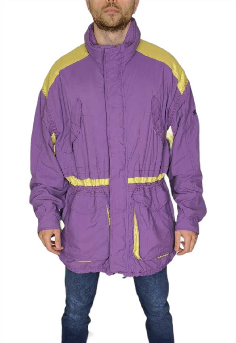 90's Adidas Adventure Adi-Tech Hooded Rain Jacket… - image 1