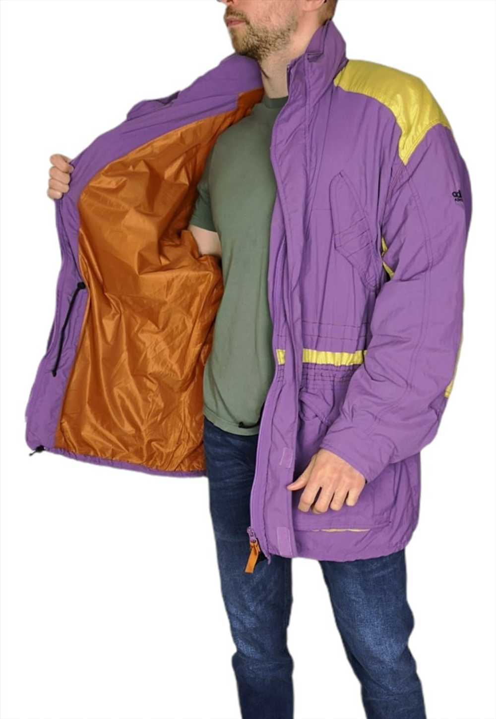 90's Adidas Adventure Adi-Tech Hooded Rain Jacket… - image 3