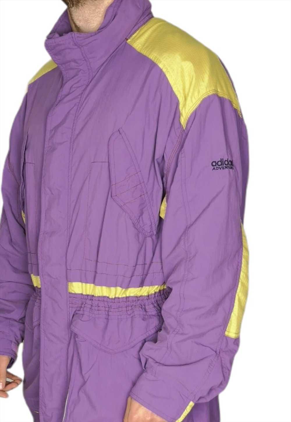 90's Adidas Adventure Adi-Tech Hooded Rain Jacket… - image 4