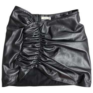 The Mannei Leather mini skirt - image 1