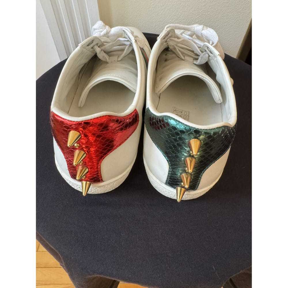 Gucci Ace leather trainers - image 4