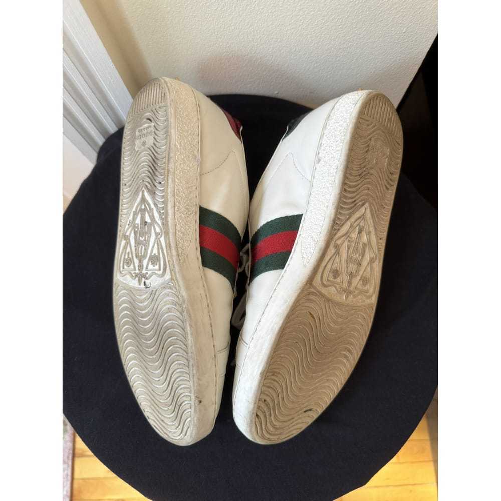 Gucci Ace leather trainers - image 5