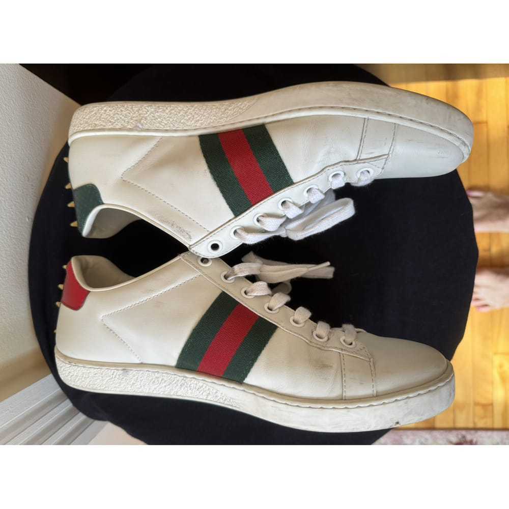 Gucci Ace leather trainers - image 6