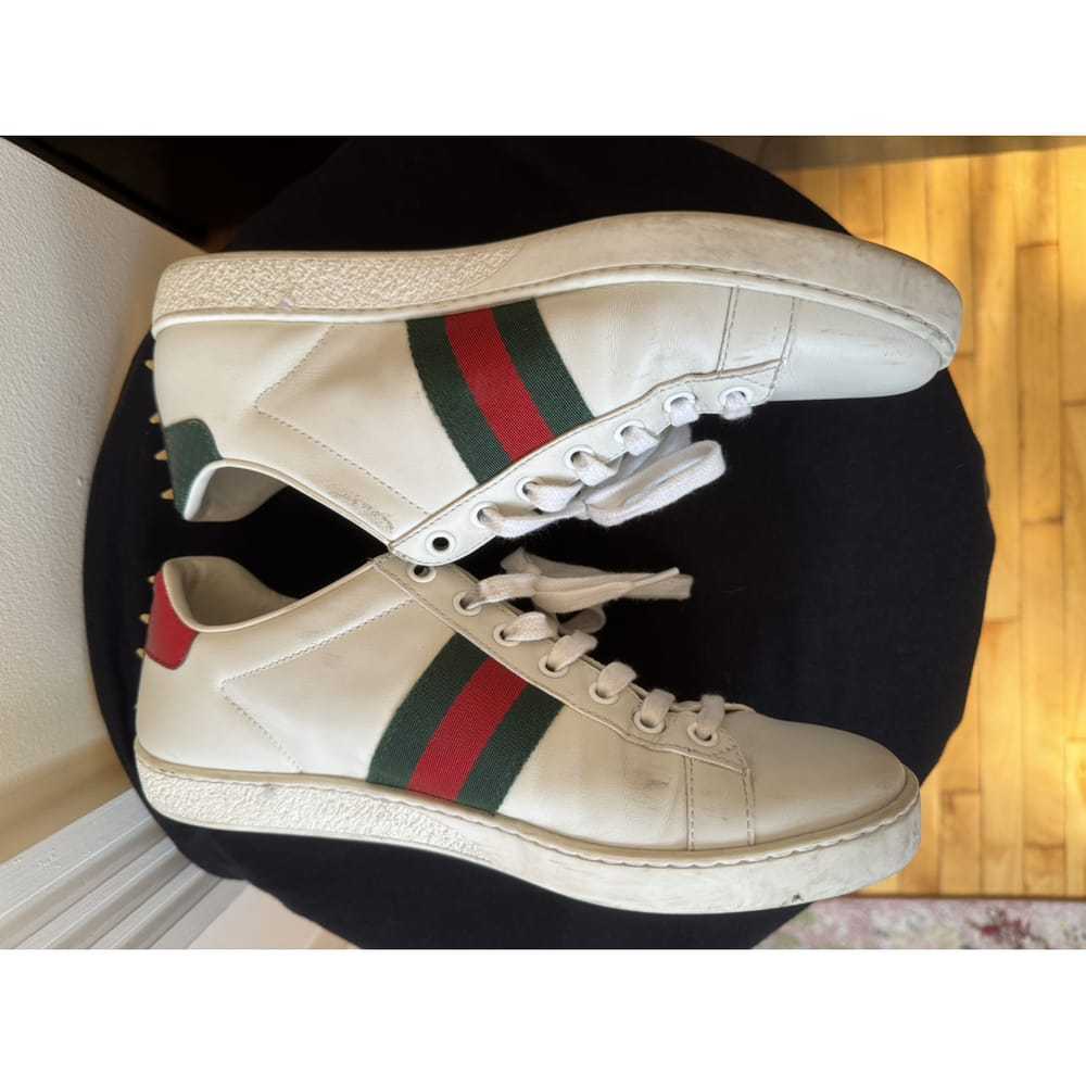 Gucci Ace leather trainers - image 7