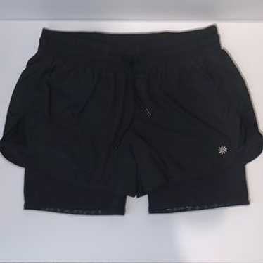 Athleta Double Layer Running Shorts Size Medium. - image 1