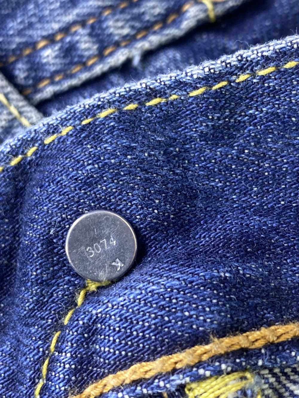 Jean × Levi's × Vintage Vintage Levis 504 Blue Wa… - image 6