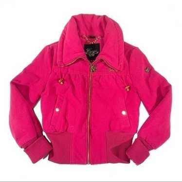 Coogi Winter Style with Coogi Pink Winter Jacket |