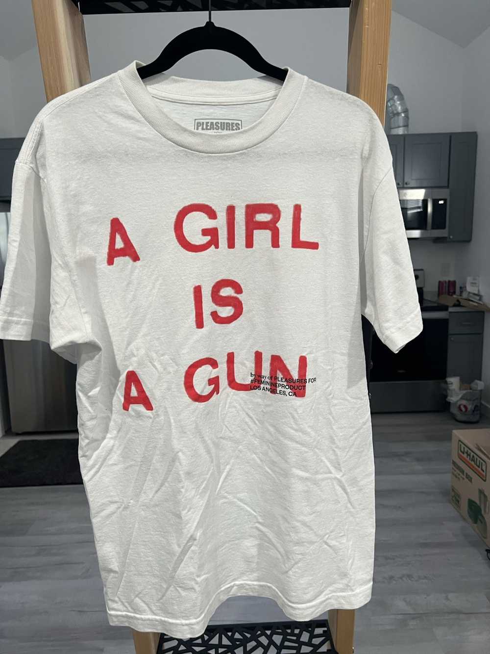 Pleasures Pleasures “A Girl Is A Gun” Tee Shirt W… - image 1