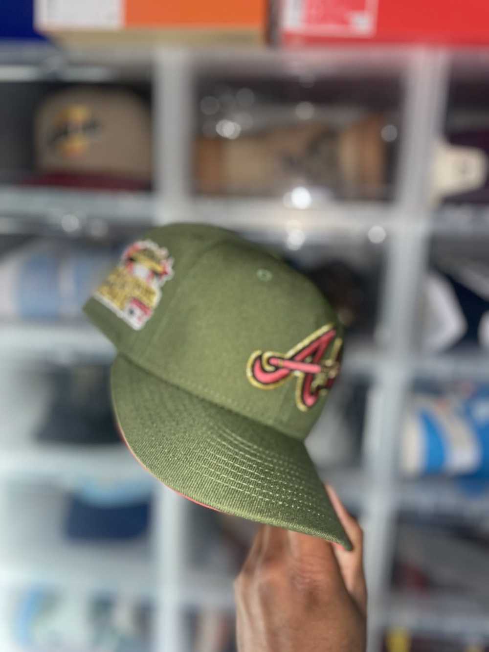 Atlanta Braves Hatclub  Custom fitted hats, Fitted hats, Streetwear hats