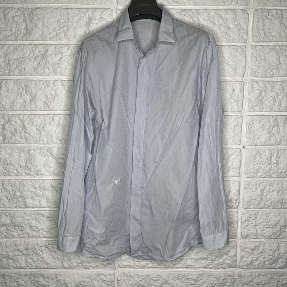 Dior Dior cotton poplin stripe shirt - image 1