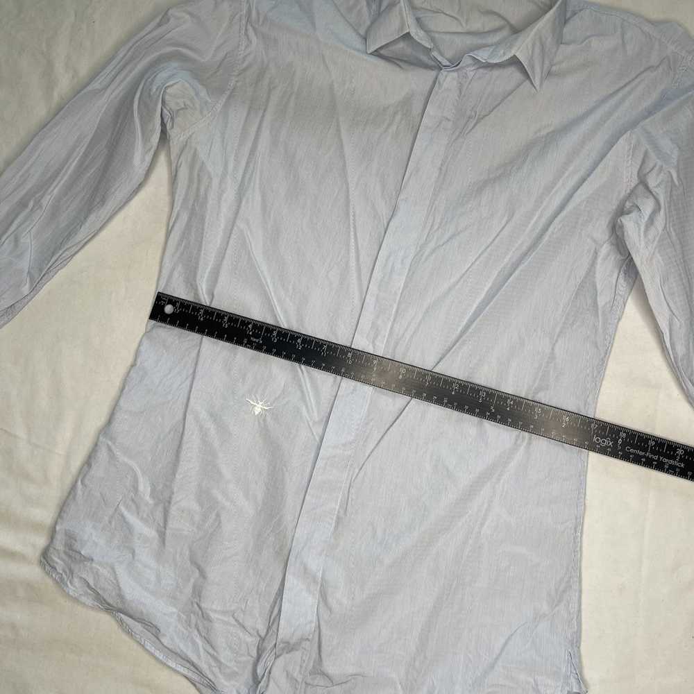 Dior Dior cotton poplin stripe shirt - image 6