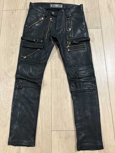 Blackmeans leather zip - Gem