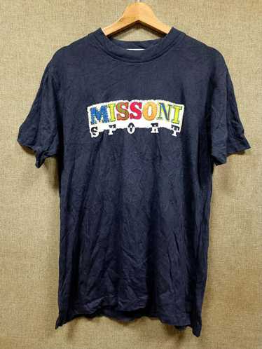Vintage Missoni Sport Sweatshirt Crewneck Big Logo
