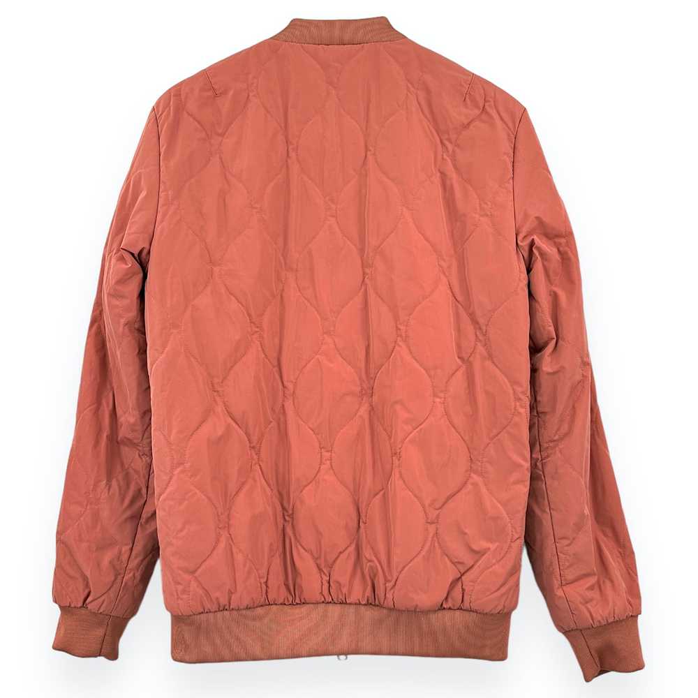 Adidas Fallen Future Coral Pink Quilted Zip-Up Bo… - image 3