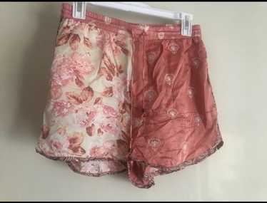 Zara Embroidered Ice Cream Sunshine Cutoffs Denim Jean Shorts Button Fly US  8