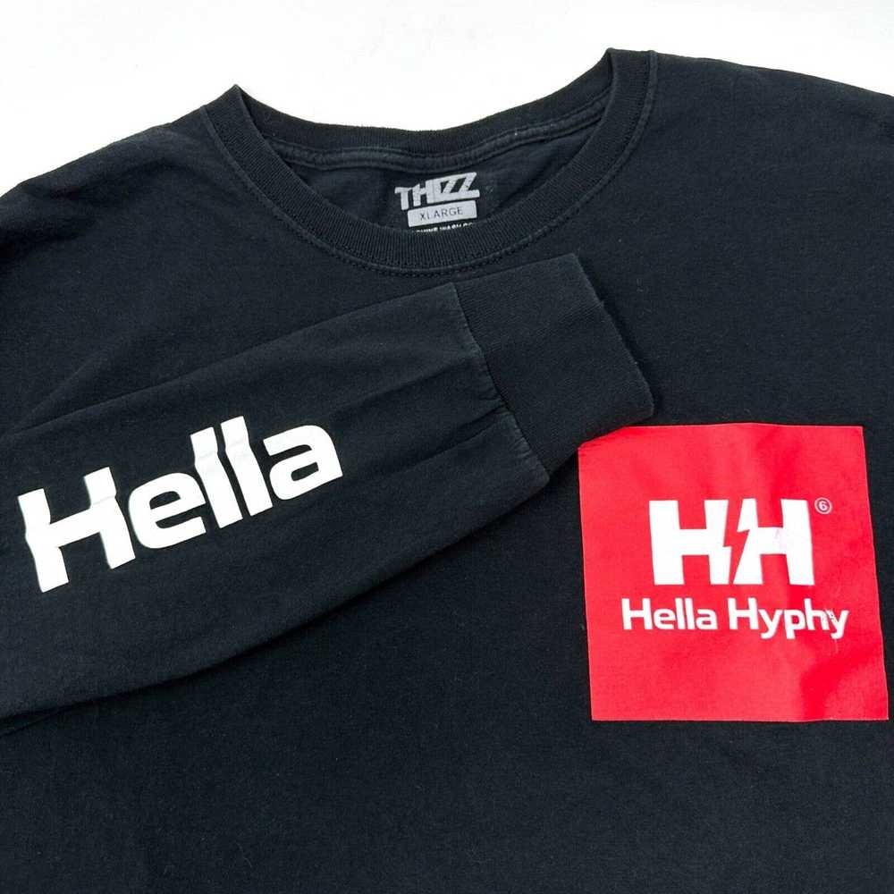 Other Thizz Hella Hyphy Black Long Sleeve T-Shirt… - image 1