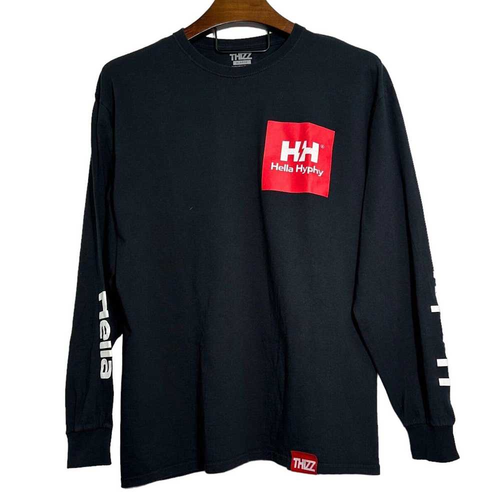 Other Thizz Hella Hyphy Black Long Sleeve T-Shirt… - image 2