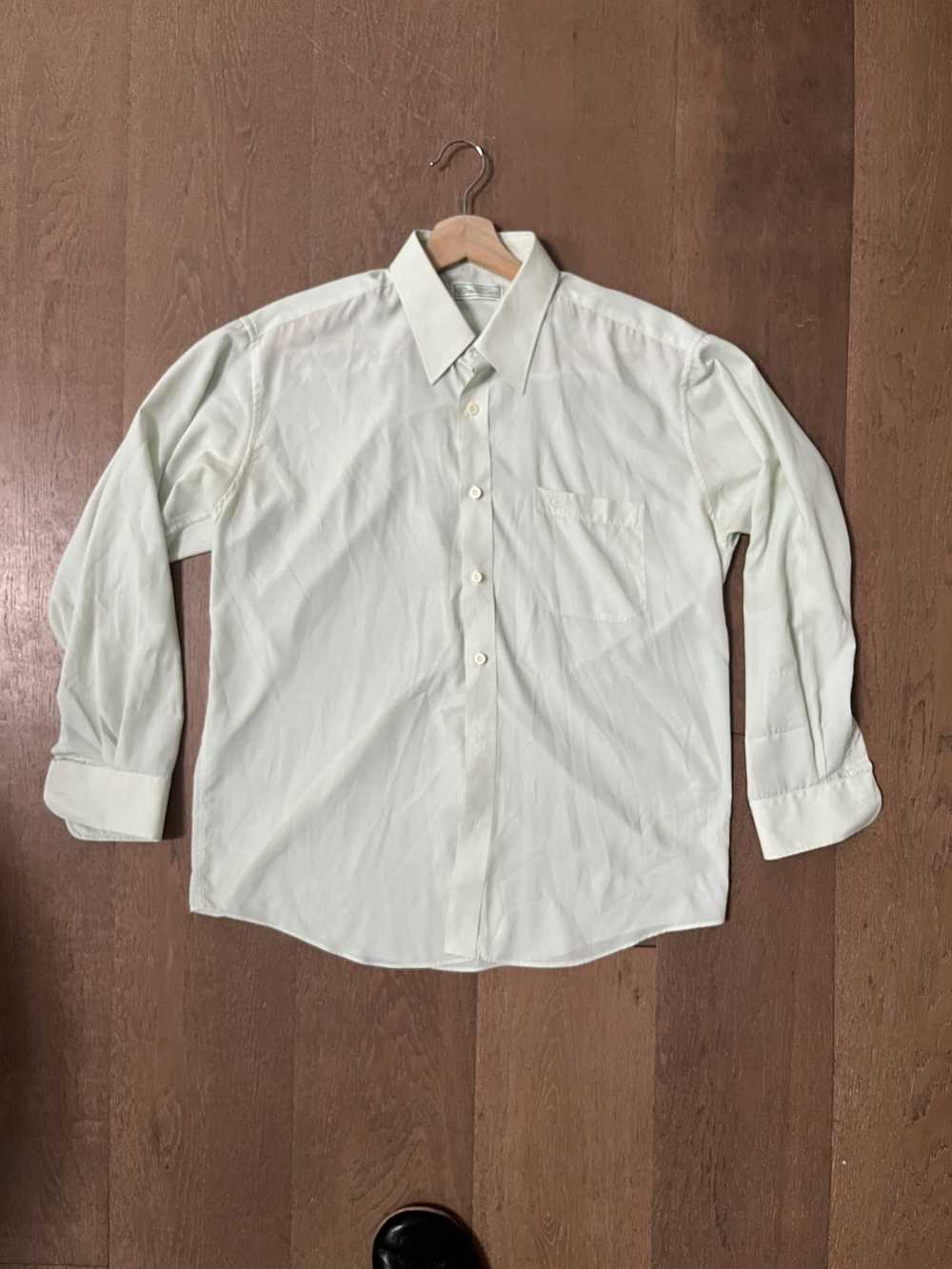 Paolo Gucci × Vintage Paolo Gucci Silk Dress Shirt - image 1