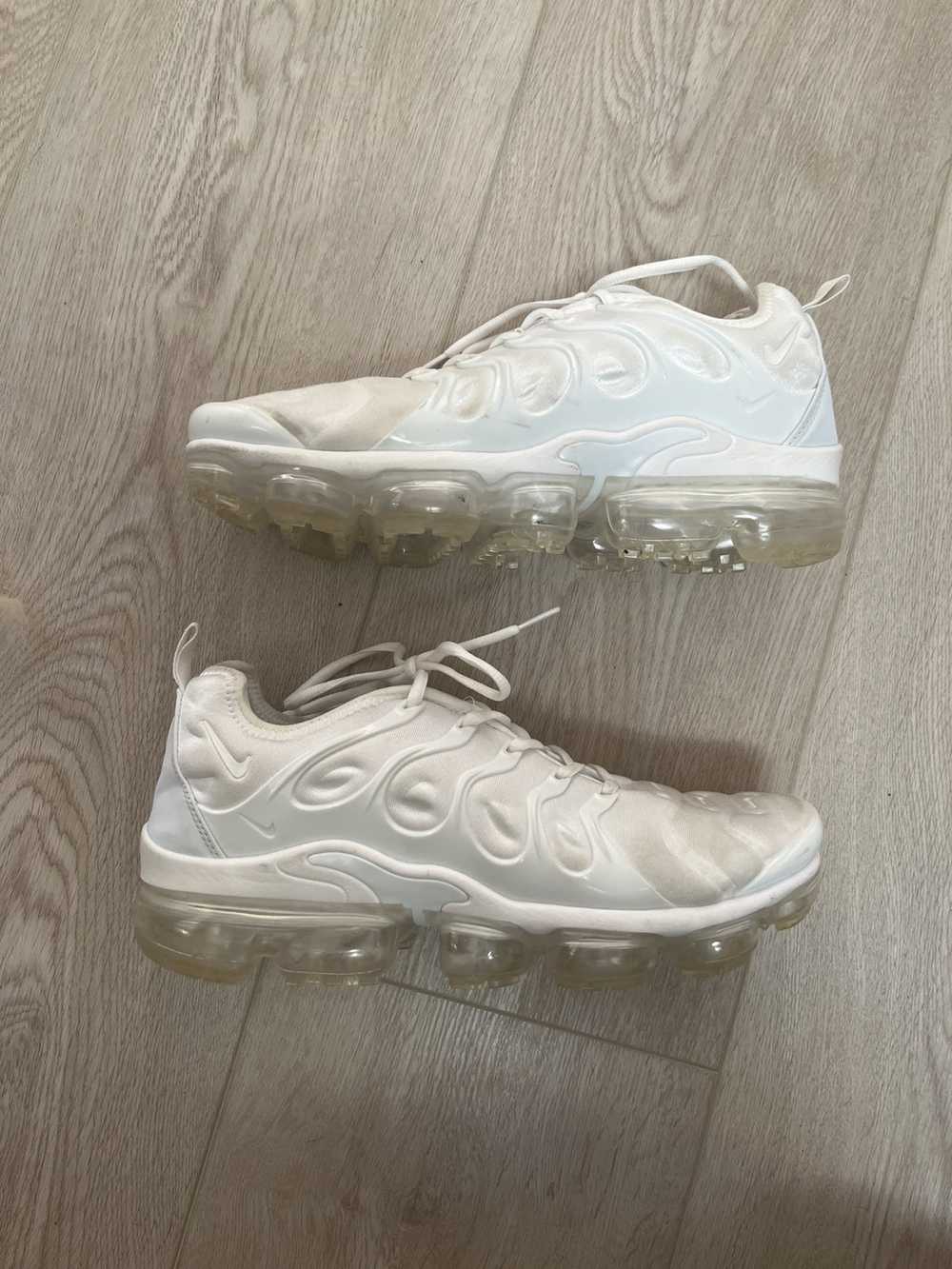 Nike White Nike Vapormax Plus - image 1