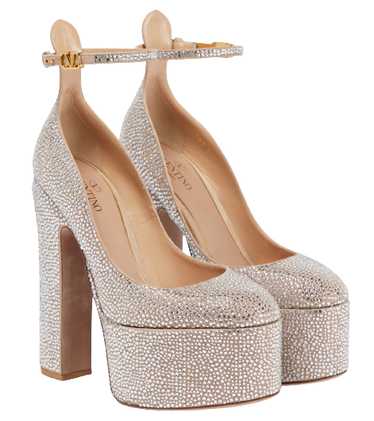 Valentino Valentino Tan-Go crystal embellished pla