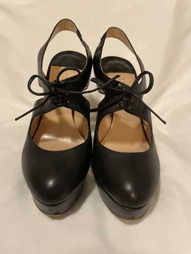 Barneys New York Black platform heels
