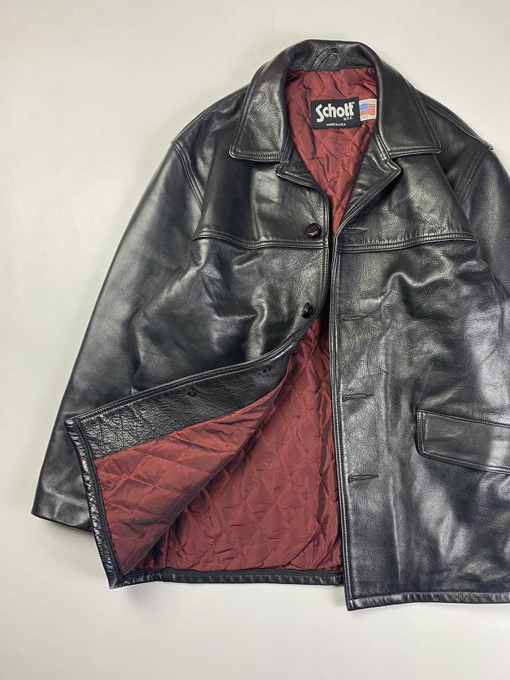 Leather Jacket × Schott × Vintage Vintage Schott … - image 1