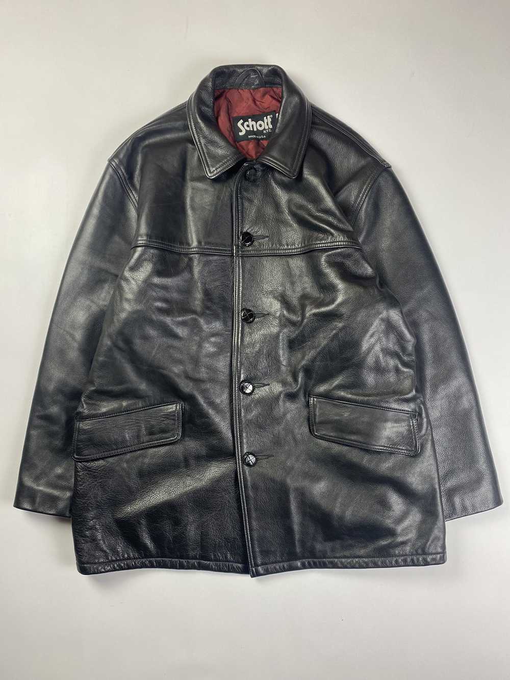 Leather Jacket × Schott × Vintage Vintage Schott … - image 3