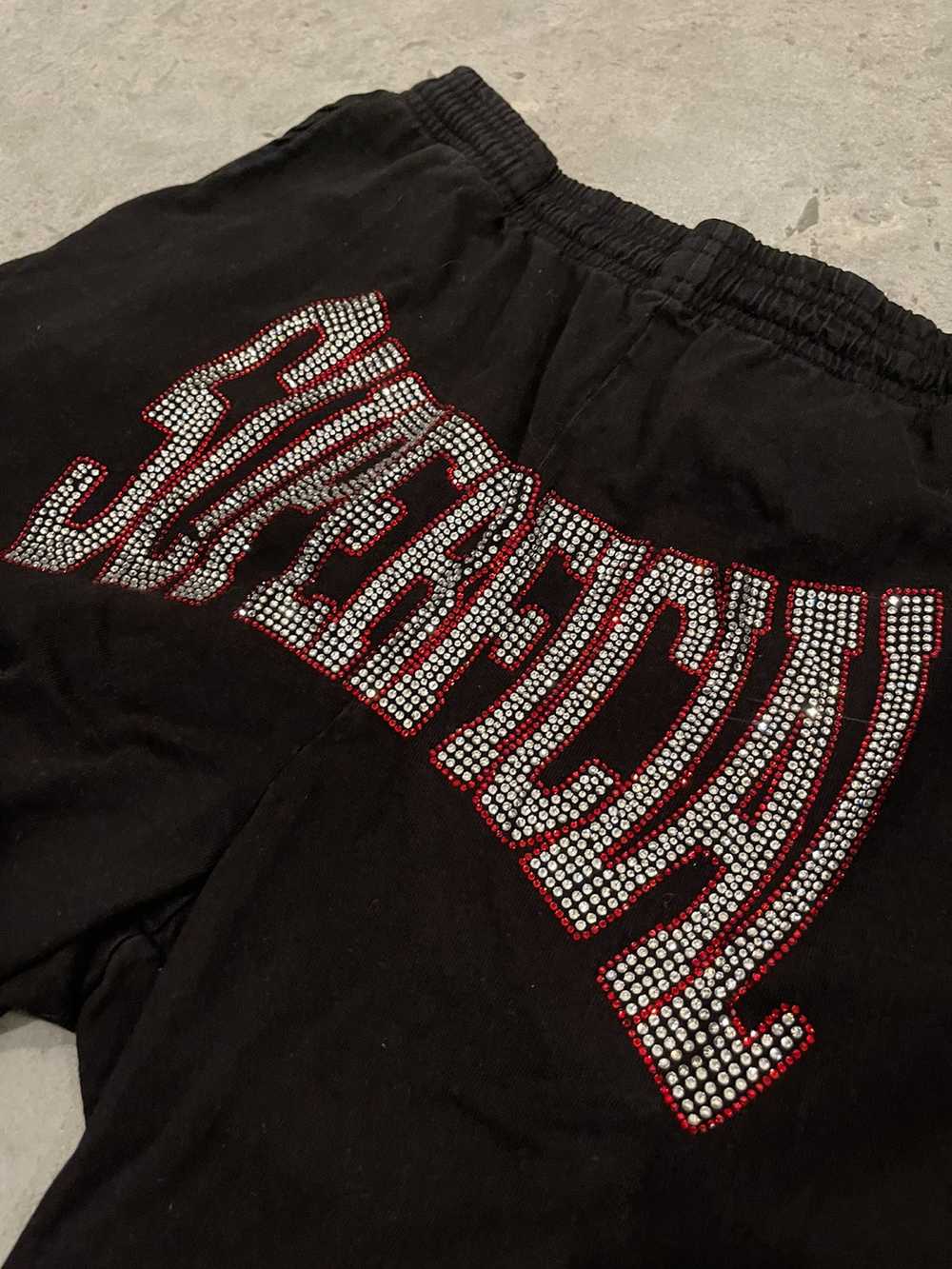 Streetwear Rhinestone “Superficial” Shorts - image 2