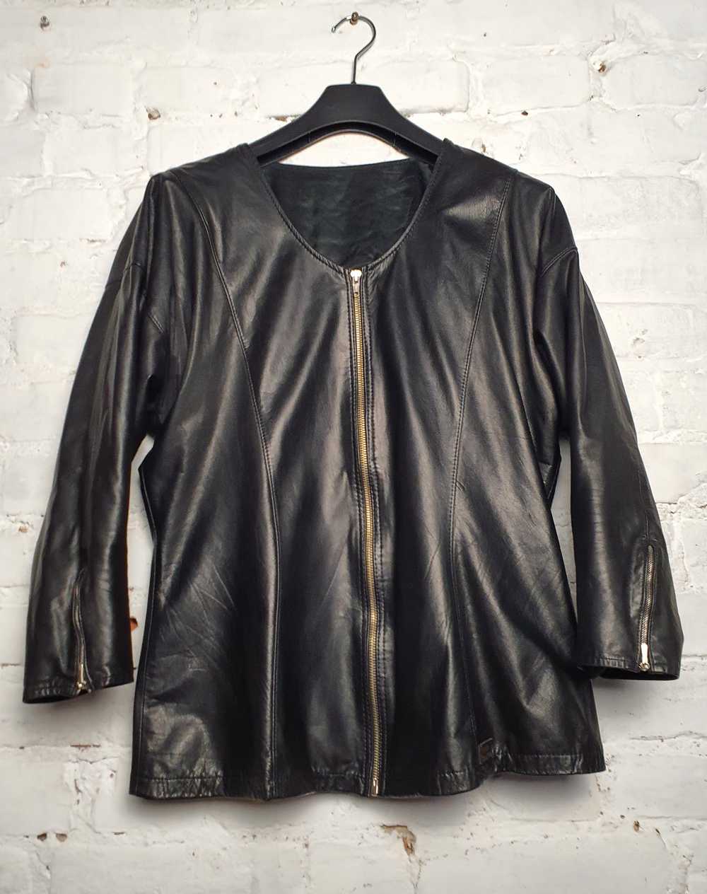 Avant Garde × Leather Jacket Avant garde leather … - image 1
