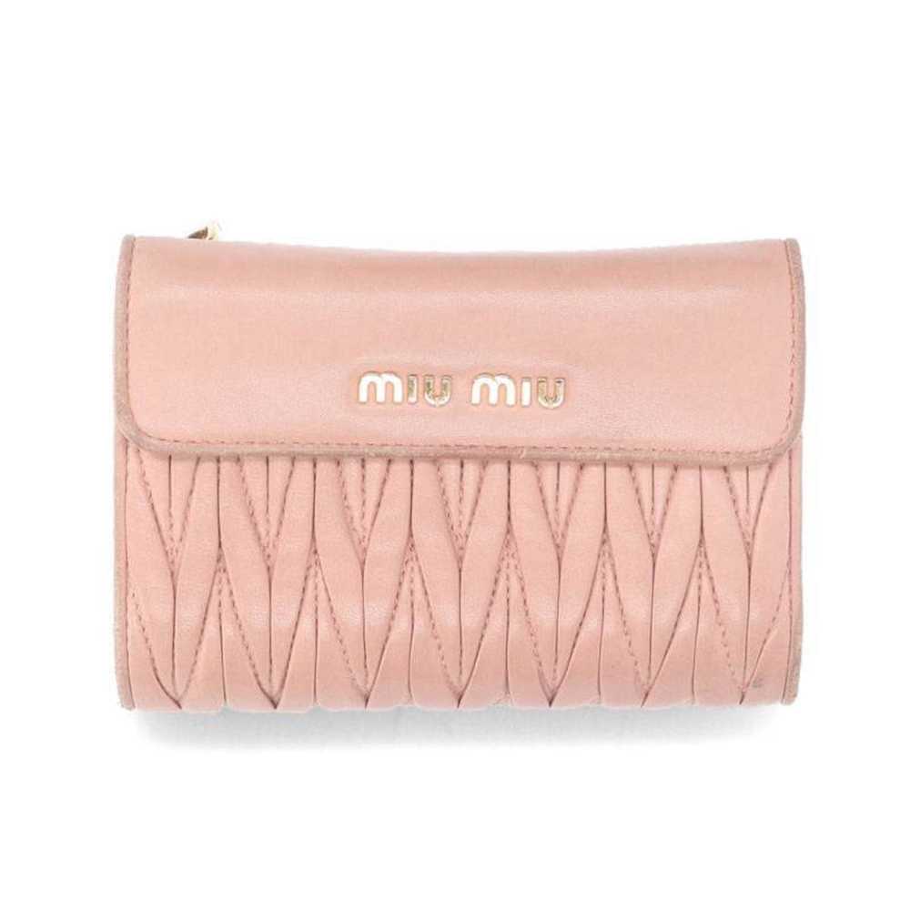 Miu Miu Matelassé Wallet - image 1